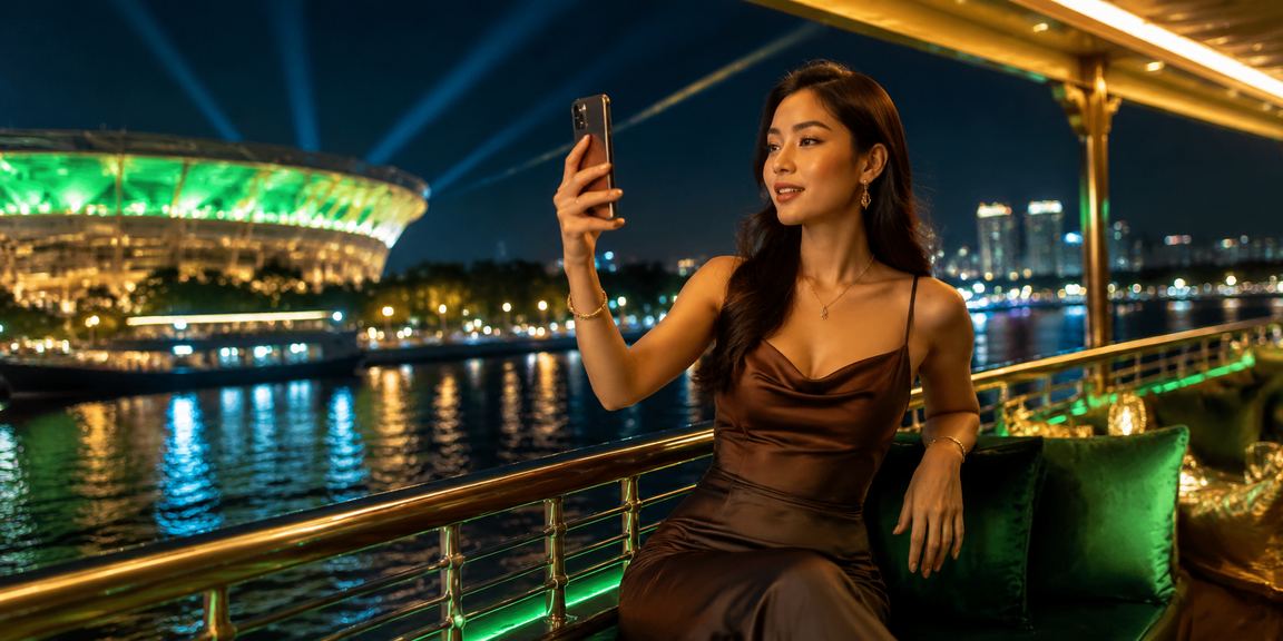 Người dùng miền Tây Mekong chơi bài và cá cược tại quán cà phê