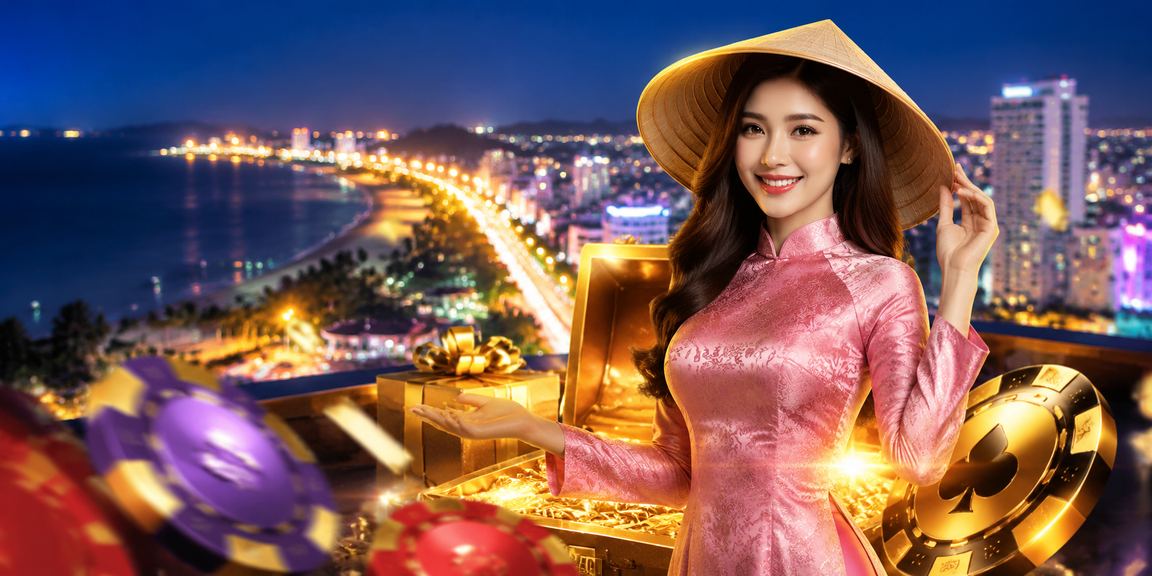 Phụ nữ mặc áo dài tại Mũi Né tham gia sự kiện casino và nhận ưu đãi đặc biệt